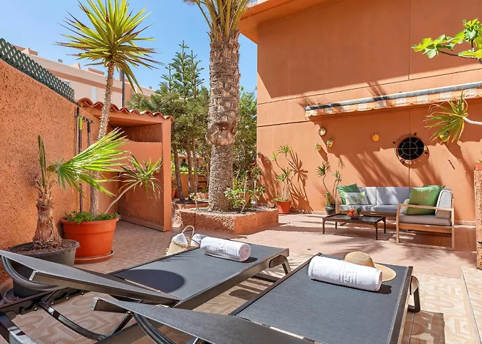 Medano4you Tropical Terrace Lägenhet El Médano