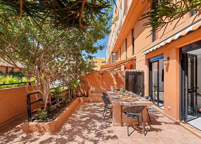 아파트 Medano4you Tropical Terrace 엘메다노